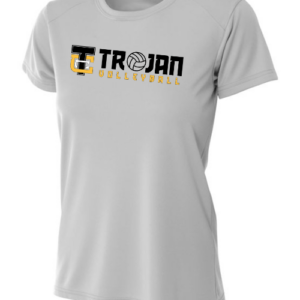 A4 Women's Cooling Performance Crew - Trojan Volleyball Logo