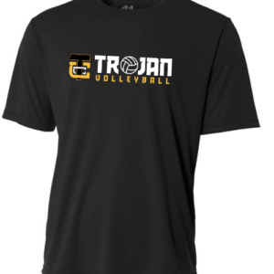 A4 Men's Cooling Performance Crew - Trojan Volleyball Logo