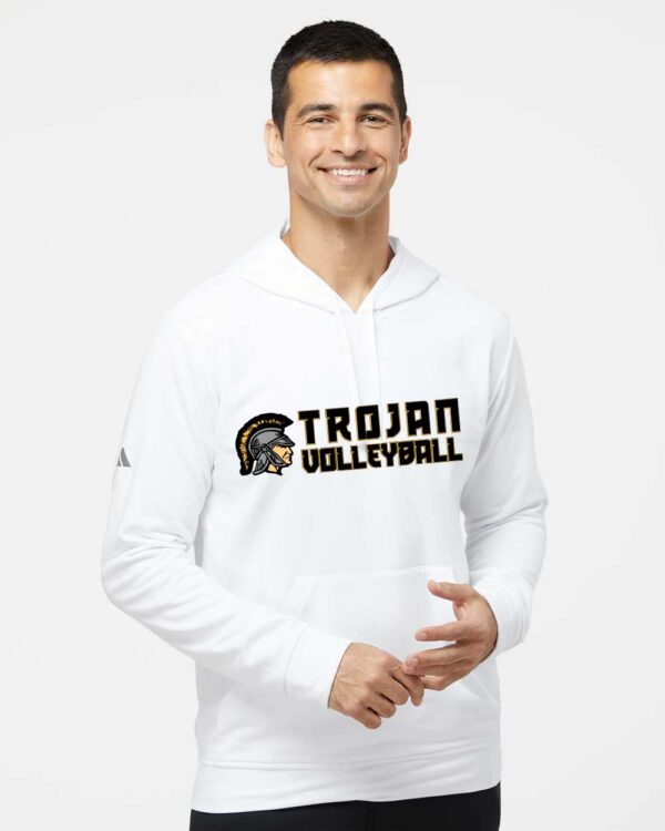 Adidas Fleece Hooded Sweatshirt - Helmet Logo