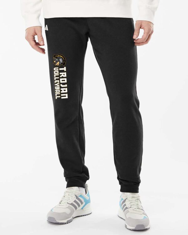 Adidas Fleece Joggers - Trojan Volleyball Logo