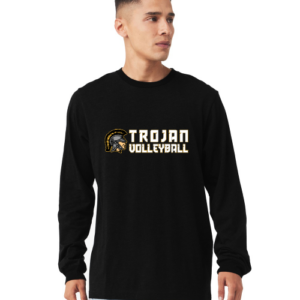 Bella + Canvas Long Sleeve T-Shirt - Helmet Logo