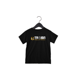 Bella + Canvas Toddler T-Shirt - Trojan Volleyball Logo