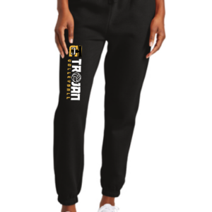 District Women's V.I.T. Fleece Sweatpants - Trojan Volleyball Logo