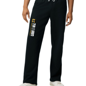 Gildan Heavy Blend Open Bottom Sweatpants - Trojan Volleyball Logo