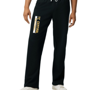 Gildan Heavy Blend Open Bottom Sweatpants - TC Central Volleyball Logo