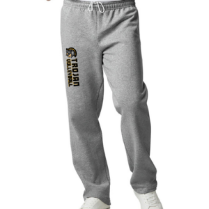 Gildan Heavy Blend Open Bottom Sweatpants - Helmet Logo
