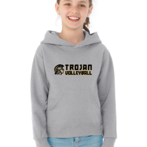 Jerzees Youth NuBlend Hoodie - Helmet Logo