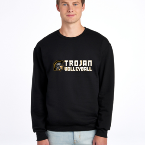 Jerzees NuBlend Crewneck Sweatshirt - Helmet Logo